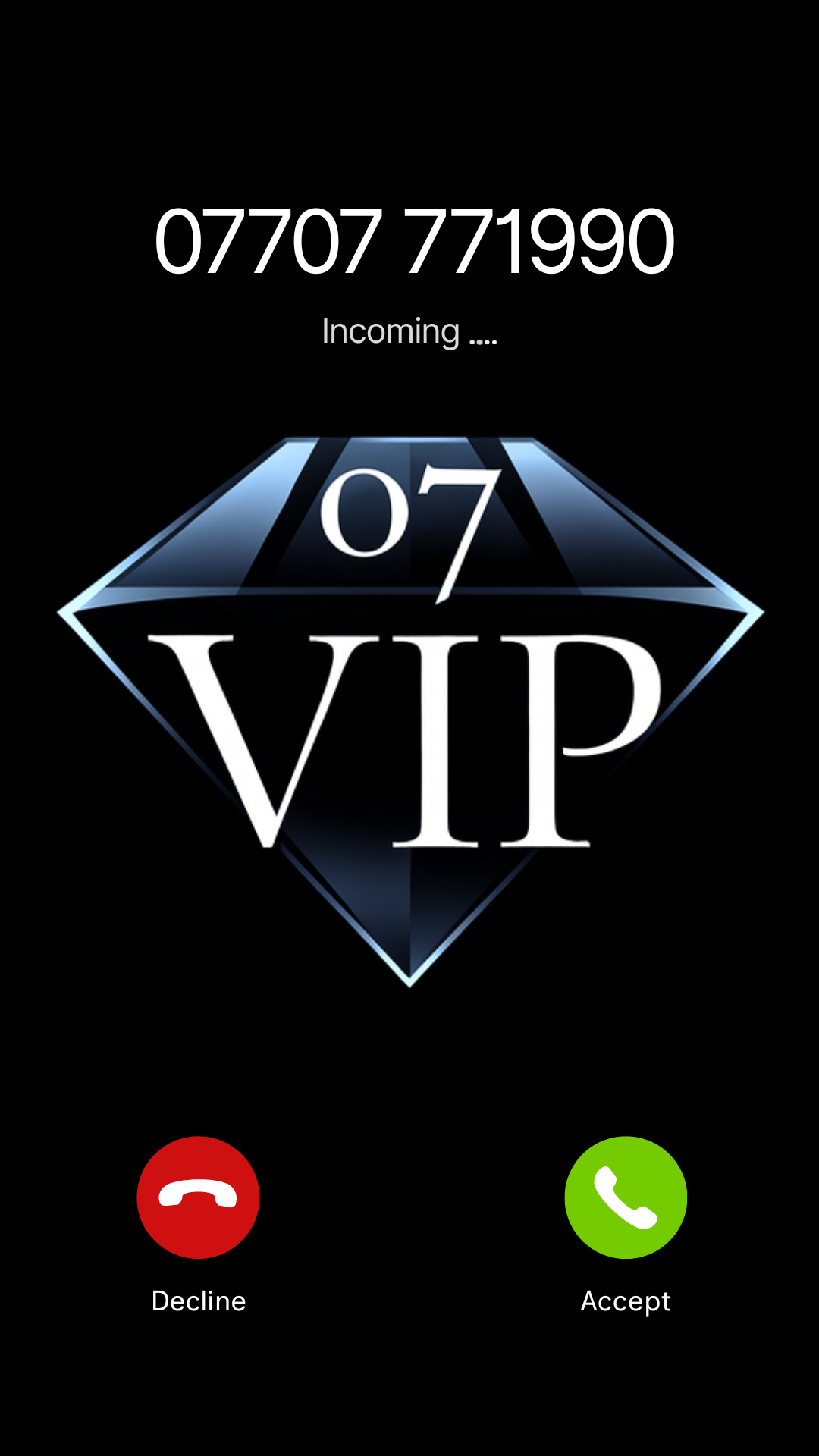 07707771990 - Diamond UK Mobile Number