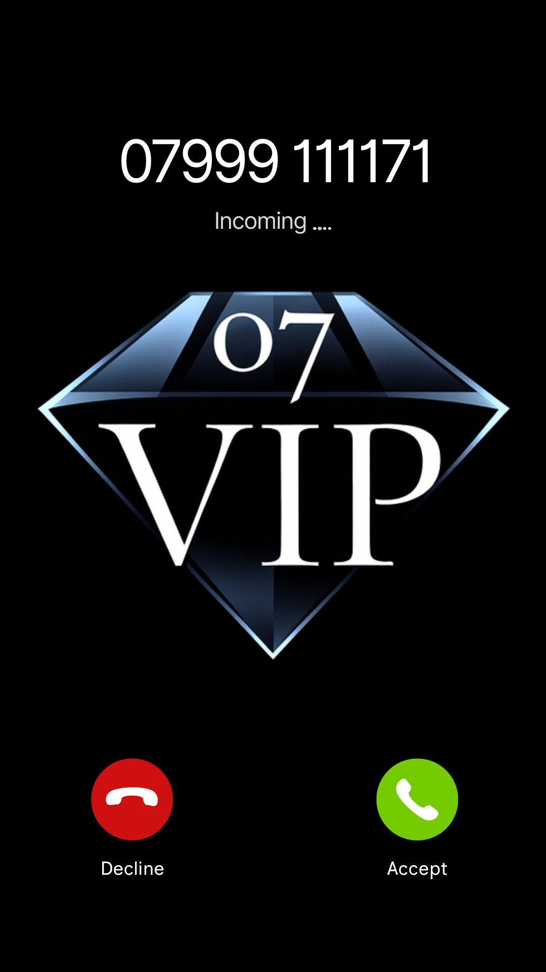 07999 111 171 - Diamond UK Mobile Number